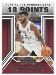 2020 21 Panini Contenders Draft Patrick Williams Playing Numbers Game Bulls