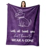 Get Well Gifts for Women, Get Well Soon Gifts for 60" x 50" Purple-get Well