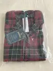 Harry Potter Hogwarts Plaid Pajama Set PJs Pottery Barn Teen Size XL Retail $99