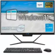 Aio All IN One Touch Screen I3 24 " Full HD Windows 11 16gb 480gb PC