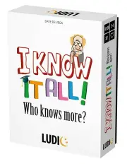 [Ludic] I Know It All Knowledge Cards Deck Fun Party Game Play 10y+