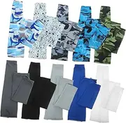 [MOKKHNB] Baseball Volleyball Football Basketball Arm Sleeves Uv Breathable for Active Lifestyle
