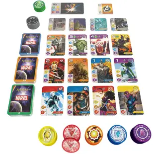 璀璨寶石：漫威 Splendor Marvel繁體中文版 桌遊 桌上遊戲【卡牌屋】