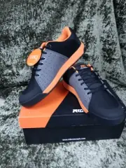 Ride Concepts Men's Livewire Shoes Charcoal/Orange Size 11