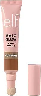 e.l.f. Halo Glow Contour Beauty Wand, Liquid Contour Wand For A Naturally Sculpted Look, Buildable Formula, Vegan & Cruelty-free, Light/Medium