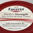 Eucerin Daily + Strength Skin Fortifying Body Creme DISCONTINUED Cream 8.4oz