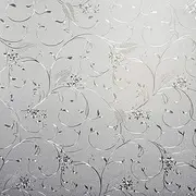 ACEmedia Static Cling Non-Adhesive Window Film Frosted Glass Bathroom Door Decoration Privacy Covering (17.7"x 78.7")