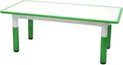 120x60cm Kids Green Height-Adjustable Whiteboard Drawing Table