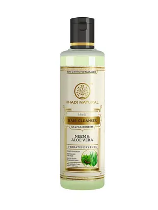 印度 Khadi 草本楝樹蘆薈洗髮乳 Herbal Neem & Aloevera Shampoo 210ml