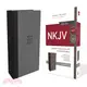 Holy Bible ― New King James Version, Gray, Compact Single-column Reference Bible, Red Letter Edition, Comfort Print
