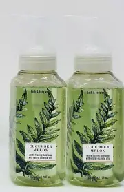 2 BATH & BODY WORKS CUCUMBER MELON GENTLE & CLEANING FOAMING HAND SOAP NEW