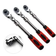Ratchet Key Telescope 72 Teeth Socket Movable Head Key Mechanical Workshop Tools