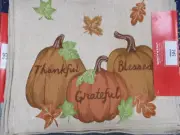 SET OF 4 TAPESTRY PLACE MATS 13x18 CHEF BIBB COLLECTION NEW PUMPKIN PATCH NEW