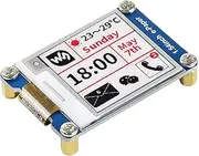 Waveshare 1.54inch e-Paper Compatible with Raspberry Pi/Jetson Nano Red, Black, White Three Color Display