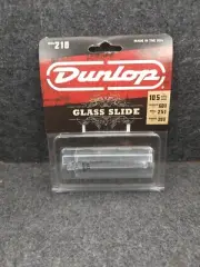 JIM DUNLOP 210 PYREX GLASS GUITAR SLIDE. WALL 2.5 mm NEW