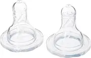 Dr Brown’s Level 2 Narrow Neck Options Plus Teats 2 Pack