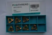 Posithread Carbide Threading Inserts - 16ER 0.80ISO ( PTC2 ) 7 Inserts