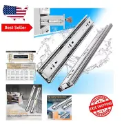 14-Inch Heavy-Duty Drawer Slide Rails with 100 lb Capacity - 5 Pair Included
