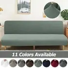 Jacquard Sofa Bed Slipcover Couch CoverFolding Futon Cover Dust-proof Elastic