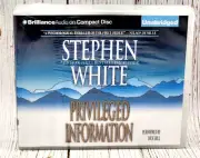 Stephen White AudioBook CD Unabridged PRIVILEGED INFORMATION Brand New & Sealed