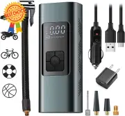 Portable Tire Inflator Air Compressor – Digital Pressure Gauge, Auto-Off