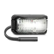 LED Autolamps White Front End Outline Marker Light & Female Plug and 20cm Cable