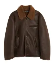 Our Legacy Alaska Shearling Jacket IT52,IT44,IT54 brown