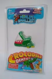Worlds Smallest Crocodile Dentist Pocket Game Mini Figurine Hasbro Super Impulse