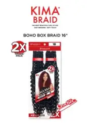 HARLEM 125 KIMA BOHO BOX BRAID 16 2x (KBX16)