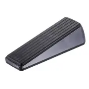 1 Pcs 1.3" Door Stopper for Bottom Door Stop Wedge Non-Slip, Zinc Alloy Grey