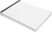 HORIALENCE Legal Notepads 4pcs Set Wide Ruled Filler Paper Removable Writing Pad for Office College Lined Notebooks