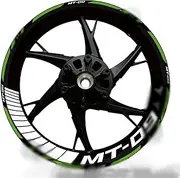 Sticker Hub Decal Rim Stripe Tape for MT09 MT-09 2017 2018 2019 2020 2021 2022AnoleStix Reflective Motorcycle Wheel (Color : MT-092)
