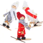 Christmas Snowman Ornament Set - 6pcs