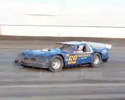 1983 Bob Jaeger 4x6 print Dirt Late Model Racing - Free Ship