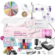 Mini Sewing Machine for Beginners-Maquina de Coser, Easy Automatic Sewing Mac...