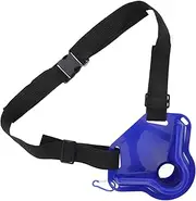 Milisten Adjustable Fishing Fighting Waist Belt with Ergonomic Support Durable Padded Rod Holder for Boat and Shore Fishing for Comfort and Stability Blue
