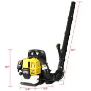 Gas Leaf Blower Gasoline Backpack 530 CFM 52CC 2-Stroke Engine New USA.