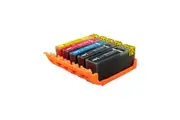 5x Compatible canon pgi-680xxl/cli-681xl Ink Cartridges