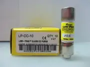 New Lot Bussmann LP-CC-10 LPCC 10 Amp Fuses 600V Class CC Low Peak NEW LOOK NIB