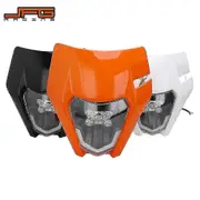 Motorcycle New Led Headlight Headlamp Head Lamp Light For Ktm Exc Excf Sx Sxf Xc Xcf Xcw Xcfw 125 150 250 300 350 450 530 B.Black