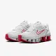 Nike 休閒鞋 Wmns Shox TL 女鞋 Platinum Tint 白 紅 厚底 透氣 彈簧鞋 FZ4344-001