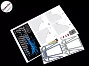 CUSTOM STICKERS for X-Wing Xwing 10240 TOYS ,Models , Displays , Building blocks