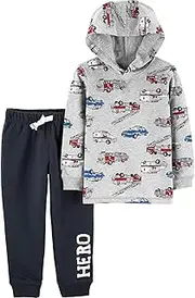 [Carter's] Baby Boys Rescue Hero Hoodie Jogger Pants Set