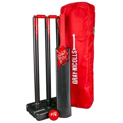 Gray Nicolls Powerplay Plastic Beach Set Bat, Ball, Stumps & Carry Bag -Free P&P