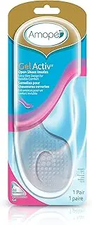 Amope GelActiv Open Shoes Insoles for Women, 1 pair, Size 5-10