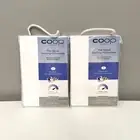 COOP SLEEP GOODS THE CLOUD COOLING PILLOWCASE 19"X27" STANDARD QUEEN WHITE X2