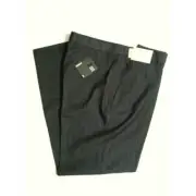 MURANO MENS NEW DK NAVY 68%POLYESTER 32%RAYON DRESS PANTS FLAT FRONT SIZE:38/32