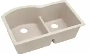 No Hole Composite Double Bowl Undermount Kitchen Sink #94