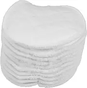 PERSELOSO 10Pcs Reusable Cotton Nursing Pads Absorbent Breastfeeding Nipple Covers for Maternity Care Soft and Comfortable Design for Pregnancy and Lactation Support