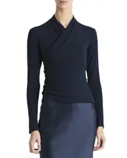 Vince Fixed Wrap Top